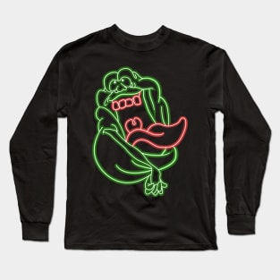 Slimer Neon Long Sleeve T-Shirt